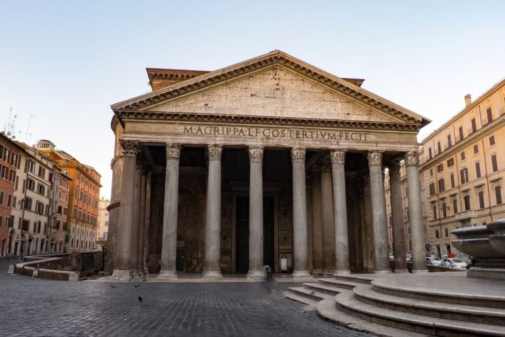 castel sant angelo pantheon rome