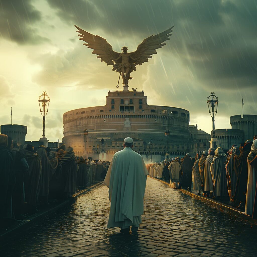 leggenda dell angelo castel sant angelo