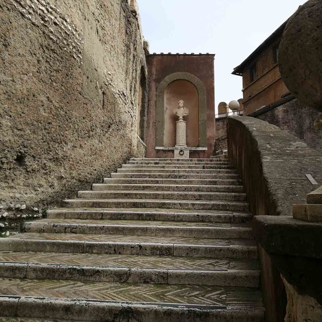 cordonata di paolo III castel sant angelo