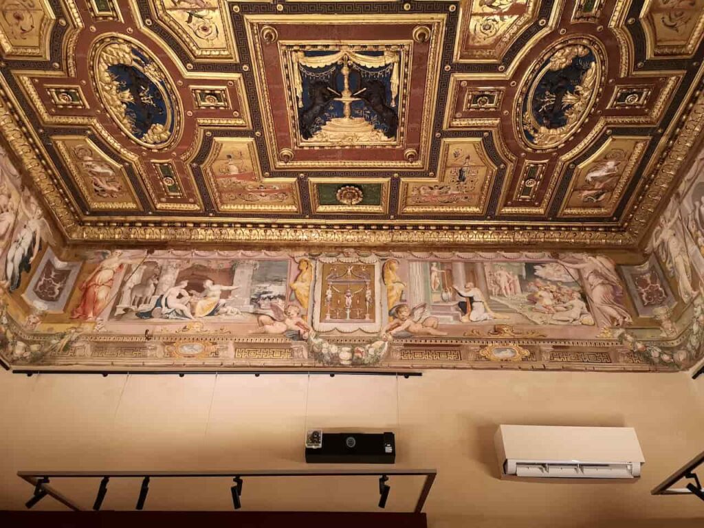 sala di amore e psiche castel sant angelo roma